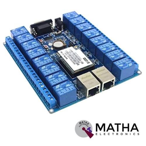 HLK-SW16 HLK-SW16 16 CHANNEL WIFI CONTROLLED RELAY BOARD - Image 1
