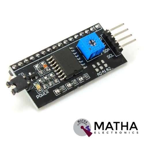 I2C MODULE WITH 16*2 CHARACTER LCD