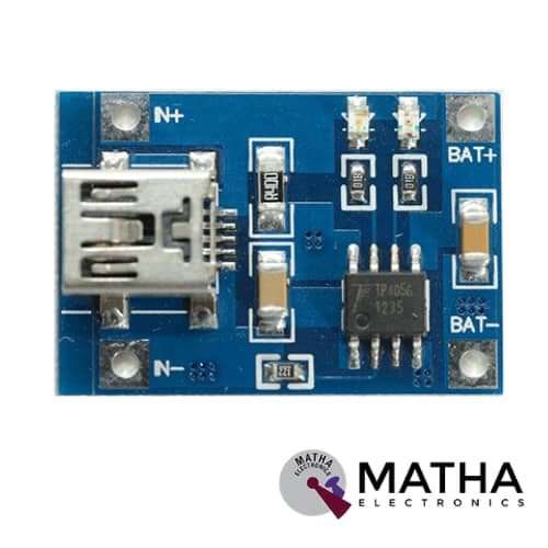 TP4056 Li-ion 5V/1A 18650 BATTERY CHARGER