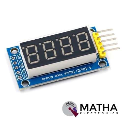 4 Bits Tube Led Display Module Four Serial for Arduino 595 Driver