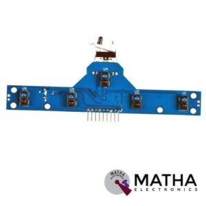 5 Channel Tracking Sensor Module Board Trace Module Infrared Detection