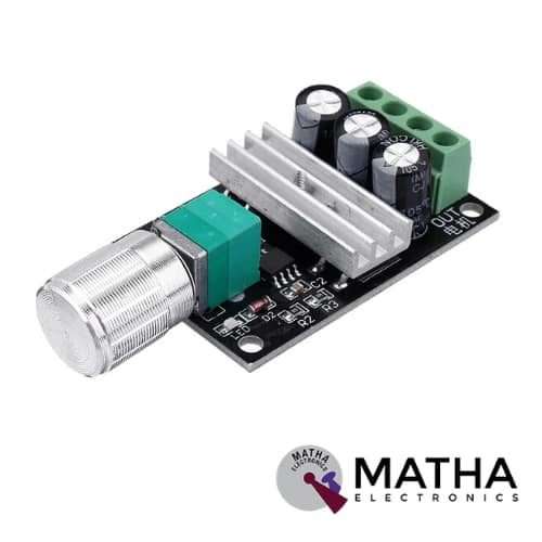 Mini DC 5A Motor PWM Speed Controller 3-35V Speed Control Switch LED Dimmer