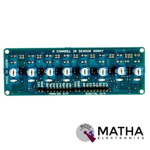 8 Channel Tracking Sensor Module Board Trace Module Infrared Detection
