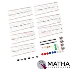 A1 Universal Carbon Resistors & Rotary Potentiometers Parts Set for Arduino