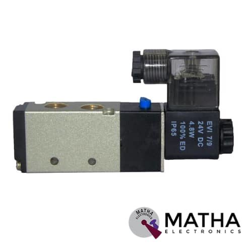 DC 24V Solenoid Air Valve 5 Port 2 Position 4V210 08