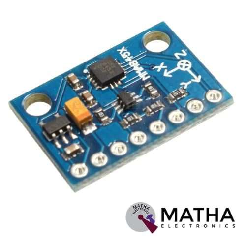 MMA845 Digital Triaxial Accelerometer Precision Tilt 3-Axis Module