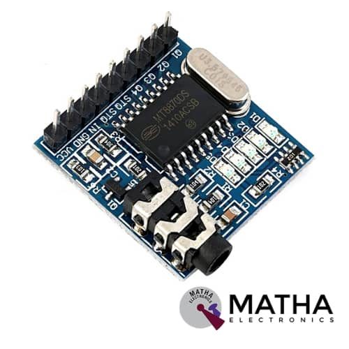 MT8870 DTMF Audio/Speech Decoding Telephone Module