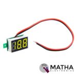 Mini 0.36 Digital Voltmeter DC 4.7-32V 2 Wires Voltage Panel Meter LED Display - Red - Image 2