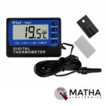Mini LCD Digital Thermometer Sensor Wired for Room Temperature
