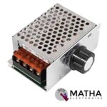 4000W 220V AC SCR Voltage Regulator Dimmer Electric Motor Speed Controller - Image 2