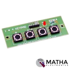 1x4 Key Matrix Switch Keypad