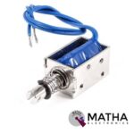 JF-0630B DC 24 V 300mA 10mm 6N Push Pull Solenoid Electromagnet