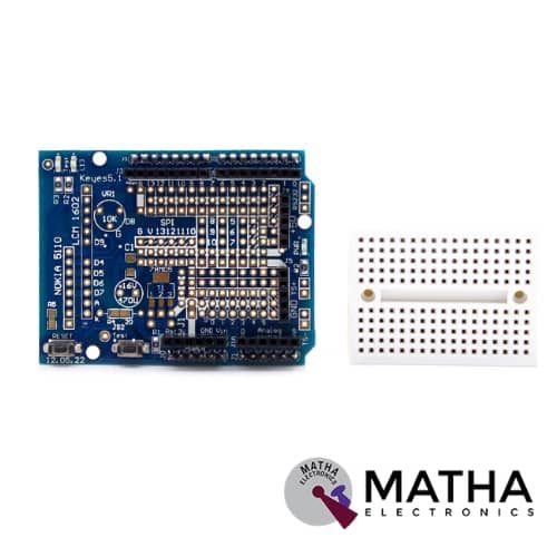 Arduino Compatible Nokia 5110 Prototype Proto Shield Expansion Board
