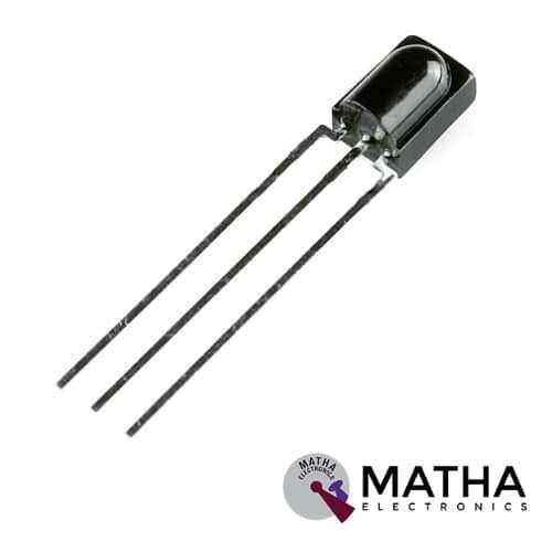 IR Receiver 3 Leg Black Small