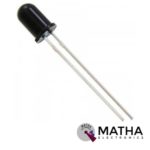 IR Receiver Black 5mm