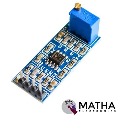 LM358 100 Times Gain Amplification Module Operational Amplifier Module