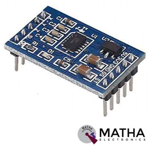 MMA7455 (MMA7361 MMA7260) Triple Axis Accelerometer Sensor Module
