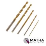 Pack of 50 pcs Standard Metal HSS Twist Drill Bits Straight Shank - Image 2