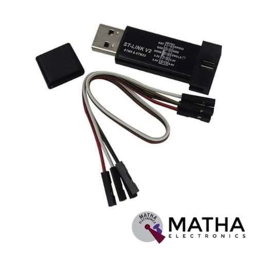 Mini St-Link V2 Stlink Emulator Downloader Stm8 Stm32 with Metal Shell
