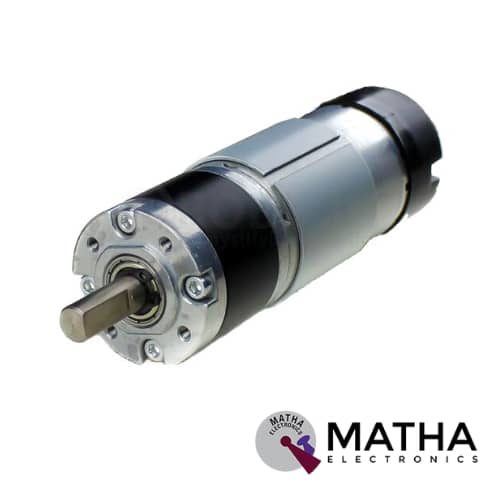 Planetary Gear DC Motor with Encoder 12V 11 RPM 10 N-m Torque - TPG36555123000-264KE