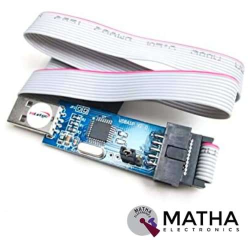 USB AVR ISP 10 Pin Programmer | ATmega8 USB Programmer