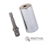 2Pcs Universal Gator Socket Adapter Grip /Power Drill Adapter Tool