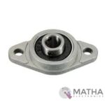 KFL08 Zinc Alloy Pillow Block Flange Bearing 8mm Inner Diameter Flange Bearing