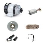 DC 48V 350W BM1418ZXF Brushless Motor, Electric Bicycle Kit, DIY E-Tricycle