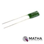 10nf 100V DC Green Polyester Capacitor - Image 2