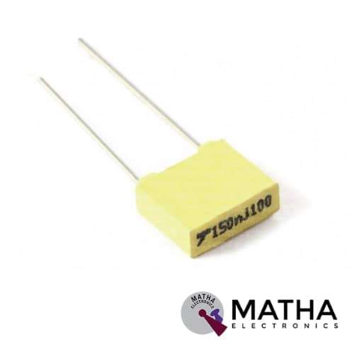 150nf 63V 5mm Pitch Box Capacitor 150nf 63V 5mm Pitch Box Capacitor - Image 1