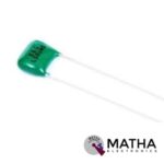 1nf 100V DC Green Polyester Capacitor - Image 2