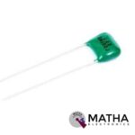 1nf 100V DC Green Polyester Capacitor