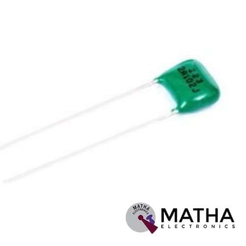 1nf 100V DC Green Polyester Capacitor