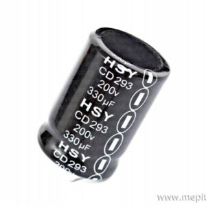 330uf 200V DC Electrolytic Capacitor