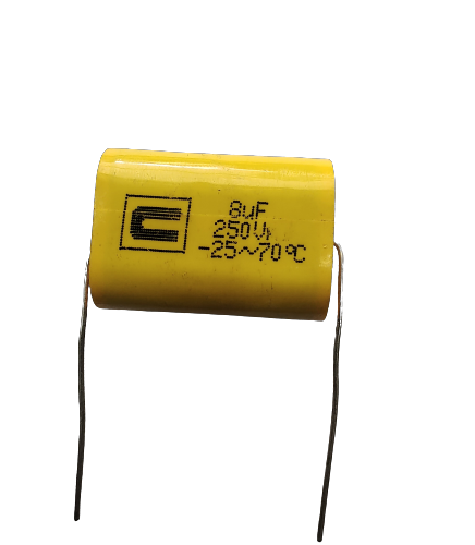 8uf 250V DC Axial Capacitor