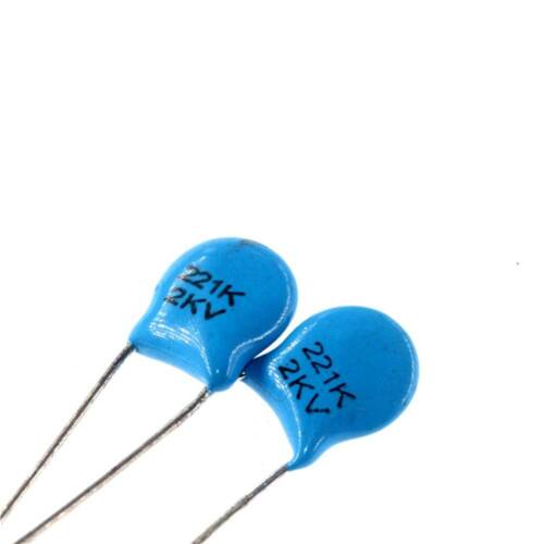 s-l500 221pf 2KV High Voltage Disc Capacitor