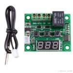 XH-W1219 12V Digital Display Temperature Controller Module W/NTC Waterproof Temperature Sensor