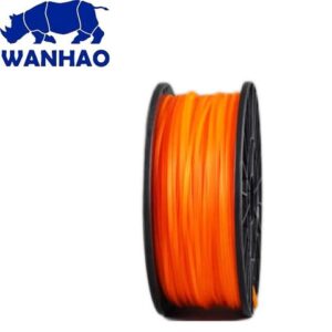 Translucent Orange PLA 1.75 mm 1 KG Filament-Wanhao