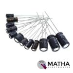 120pcs 12 value 1uF-470uF Electrolytic Capacitor Kit 1UF 2.2UF 3.3UF 4.7UF 10UF 22UF 33UF 47UF 100UF 220UF