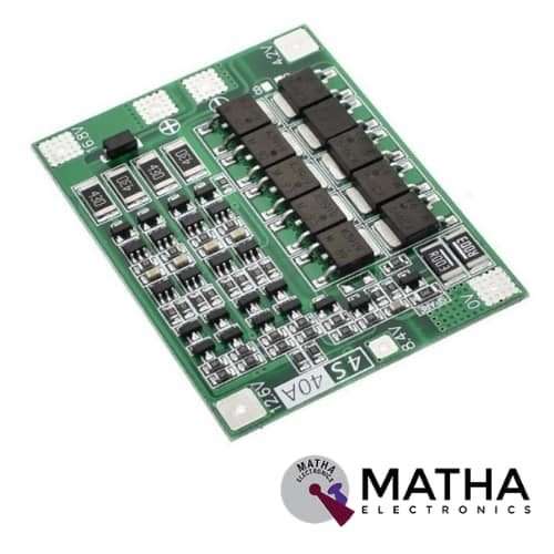 4 Series 40A 18650 Lithium Battery Protection Board 14.8V 16.8V with Balance for Drill Motor Lipo Cell Module