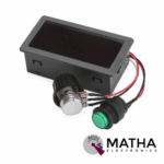 6V 12V 24V 8A PWM DC Motor Speed Controller CCM5D Digital Display LED Motor Controller Speed Regulator - Image 3