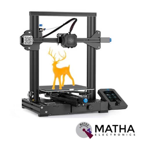 Creality Ender-3 V2 Upgraded 3D Printer with Silent Motherboard