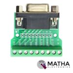 DB9 Female screw Terminal to RS232 RS485 Conversion Board - Image 2
