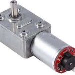 Worm Gear Box Reduction Motor 12V 190rpm 90 kg-cm Torque - WGM775127500-40K