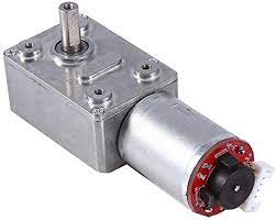 Worm Gear Box Reduction Motor 12V 190rpm 90 kg-cm Torque - WGM775127500-40K