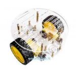 "2WD Mini Round Double-Deck Smart Robot Car Chassis DIY Kit No battery"