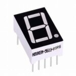 1 Digit 7 Segment Display Common Cathode
