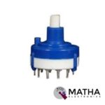 1 Pole 7 Way Rotary Switch Plastic - Image 2