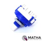 1 Pole 7 Way Rotary Switch Plastic