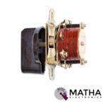 10A One Pole Seven Way Rotary Switch Metal - Image 2